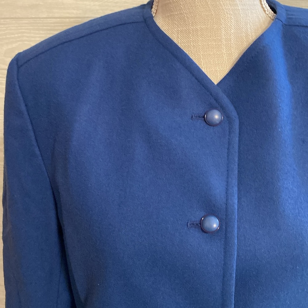 Pendleton Wool Cropped Blazer Jacket. Size M - image 2